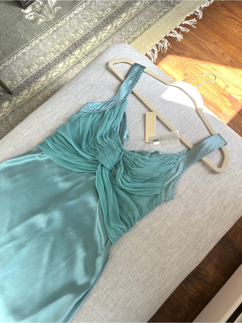 Archival Roberto Cavalli Silk Ruched Dress